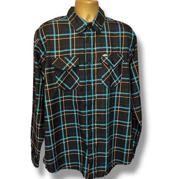 Dixxon Flannel J&P Cycles 45th Anniversary Plaid Shirt XL Limited - Picture 1 of 11